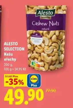 Lidl ALESTO SELECTION Kešu ořechy nabídka