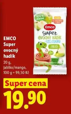 Lidl EMCO SUPER OVOCNÝ HADÍK nabídka