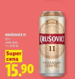 Lidl Krušovice 11 nabídka