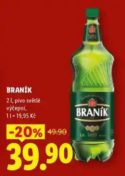Lidl Braník nabídka
