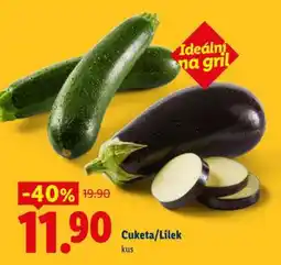Lidl Cuketa/Lilek nabídka