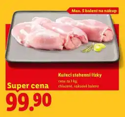 Lidl Kuřecí stehenní řízky nabídka
