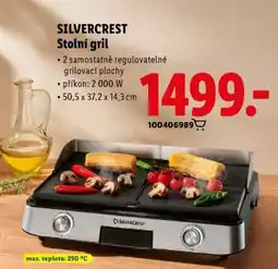 Lidl SILVERCREST Stolní gril nabídka