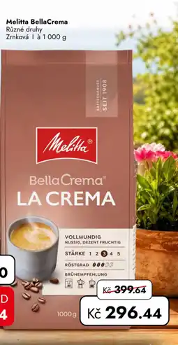 TRAVEL FREE Melitta BellaCrema nabídka