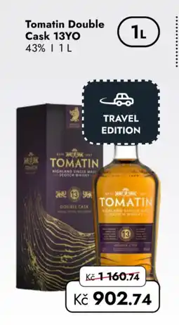 TRAVEL FREE Tomatin Double Cask 13YO nabídka
