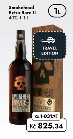 TRAVEL FREE Smokehead Extra Rare II nabídka
