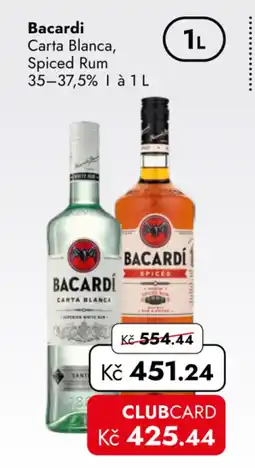TRAVEL FREE Bacardi nabídka