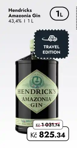 TRAVEL FREE Hendricks Amazonia Gin nabídka