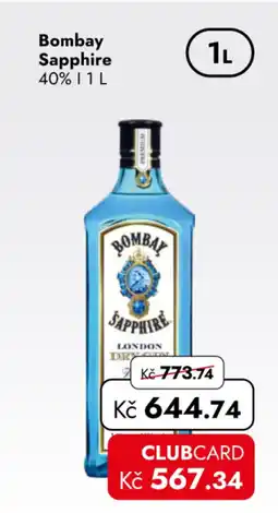 TRAVEL FREE Bombay Sapphire nabídka