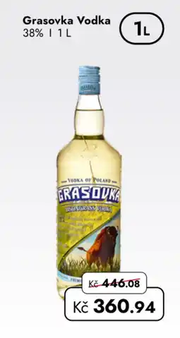 TRAVEL FREE Grasovka Vodka nabídka