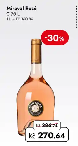 TRAVEL FREE Miraval Rosé nabídka