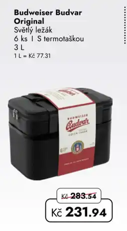 TRAVEL FREE Budweiser Budvar Original nabídka