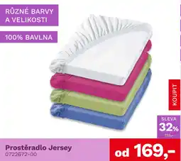 Asko Prostěradlo Jersey nabídka