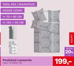 Asko Povlečení Lanzarote nabídka