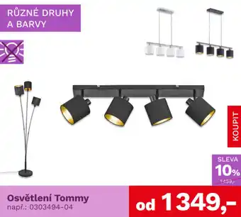 Asko Osvětlení Tommy nabídka