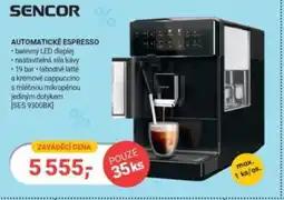 Planeo Elektro SENCOR Automatické espresso nabídka
