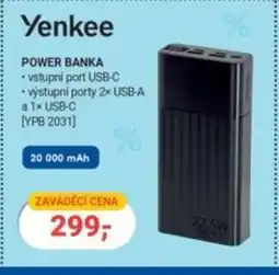 Planeo Elektro Yenkee Power banka nabídka