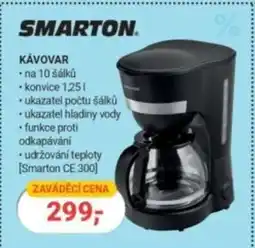 Planeo Elektro Smarton Kávovar nabídka