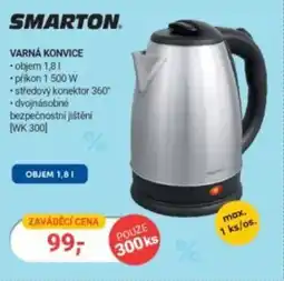Planeo Elektro Smarton Varná konvice nabídka