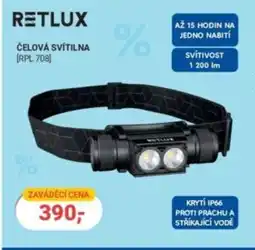 Planeo Elektro RETLUX Čelová svítilna nabídka