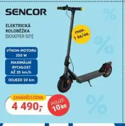 Planeo Elektro SENCOR Elektrická koloběžka nabídka