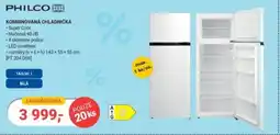 Planeo Elektro PHILCO Kombinovaná chladnička nabídka