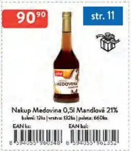 Qanto Nakup Medovina Mandlová 21% nabídka