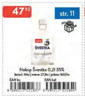 Qanto Nakup Švestka 35% nabídka