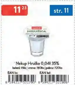 Qanto Nakup Hruška 35% nabídka