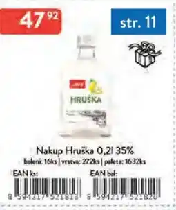 Qanto Nakup Hruška 35% nabídka