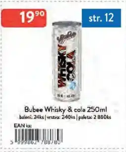 Qanto Bubee Whisky & cola nabídka