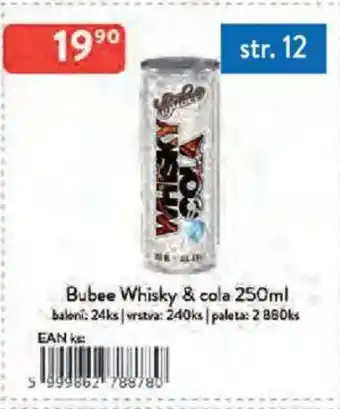 Qanto Bubee Whisky & cola nabídka