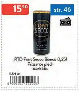 Qanto RTD Font Secco Bianco nabídka