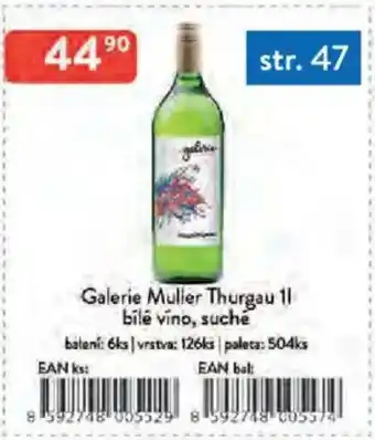 Qanto Galerie Muller Thurgau nabídka
