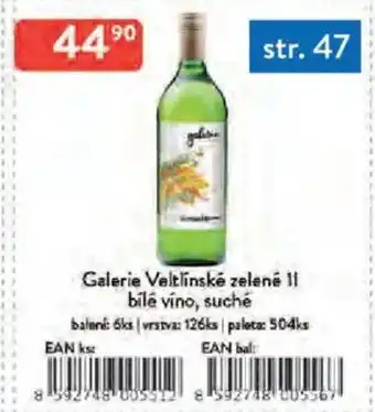 Qanto Galerie Veltlínské zelené nabídka