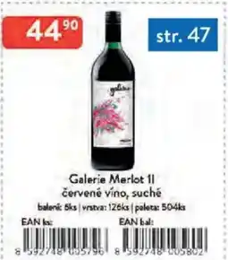 Qanto Galerie Merlot nabídka