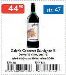 Qanto Galerie Cabernet Sauvignon nabídka