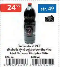 Qanto De Gusto nabídka