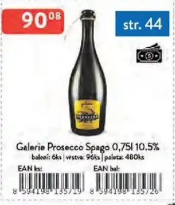 Qanto Galerie Prosecco Spago 10.5% nabídka