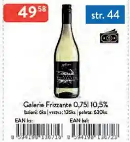 Qanto Galerie Frizzante 10,5% nabídka