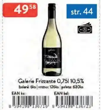 Qanto Galerie Frizzante 10,5% nabídka