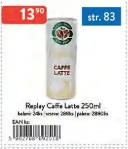 Qanto Replay Caffe Latte nabídka