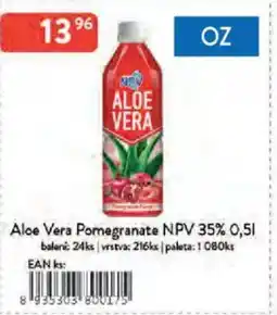 Qanto Aloe Vera Pomegranate NPV 35% nabídka
