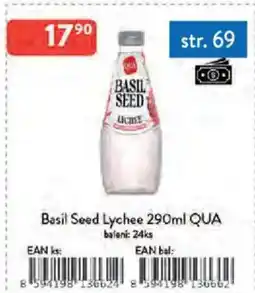 Qanto Basil Seed Lychee QUA nabídka