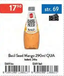 Qanto Basil Seed Mango QUA nabídka