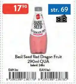 Qanto Basil Seed Red Dragon Fruit QUÁ nabídka