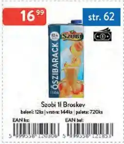Qanto Szobi Broskev nabídka