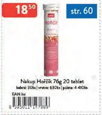 Qanto Nakup Hořčík 20 tablet nabídka