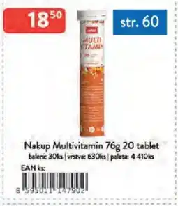 Qanto Nakup Multivitamin 20 tablet nabídka