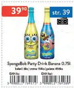 Qanto SpongeBob Party Drink Banana nabídka